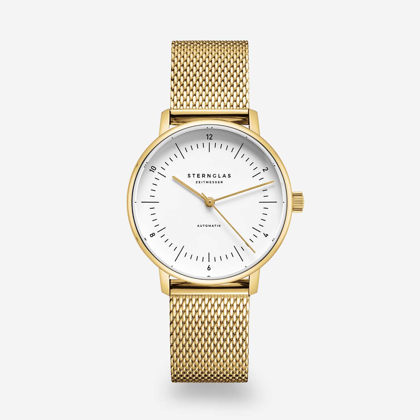 Sternglas Naos XS Automatik Gold Milanaise