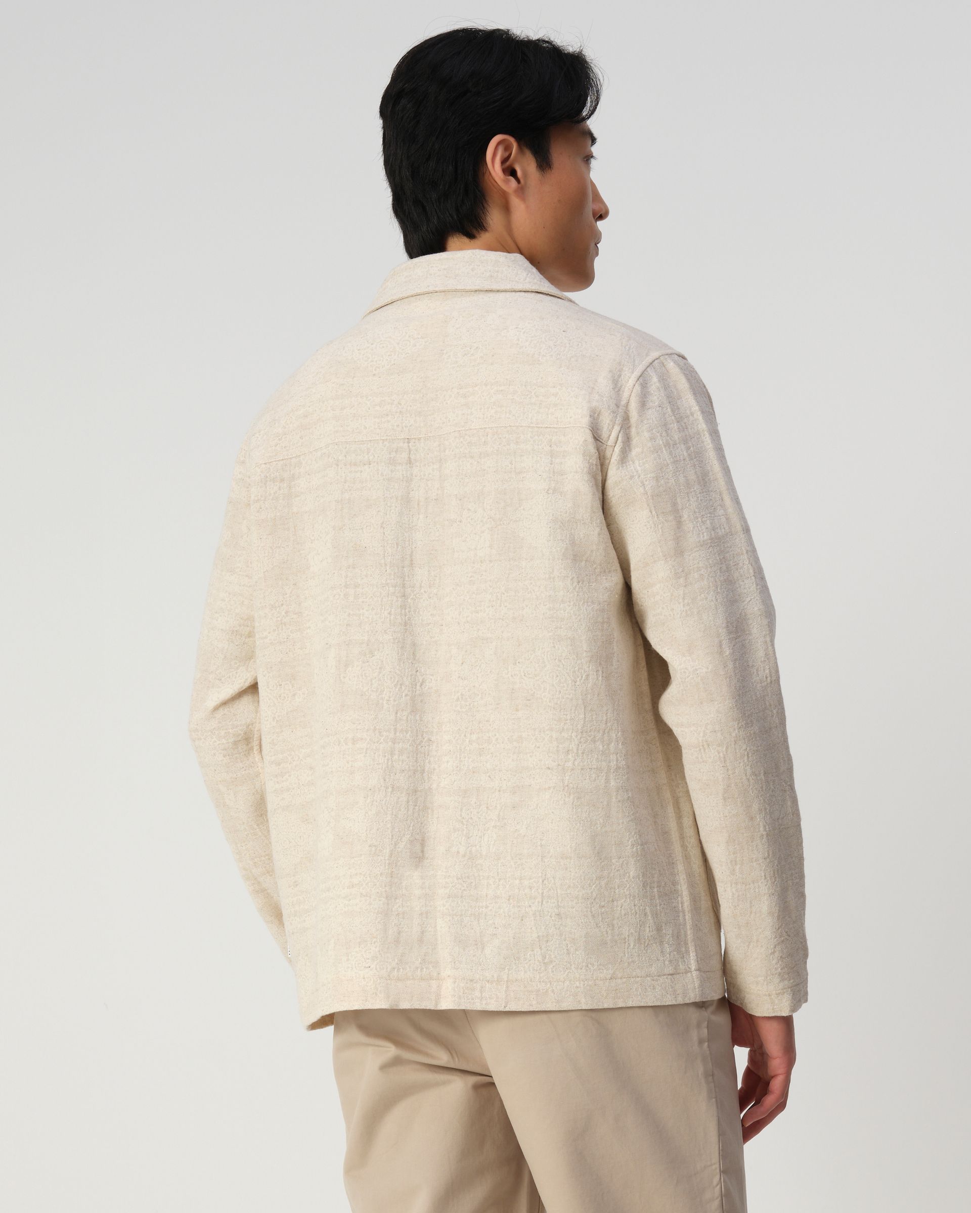 J.C. RAGS Overshirt Benji Jacquard