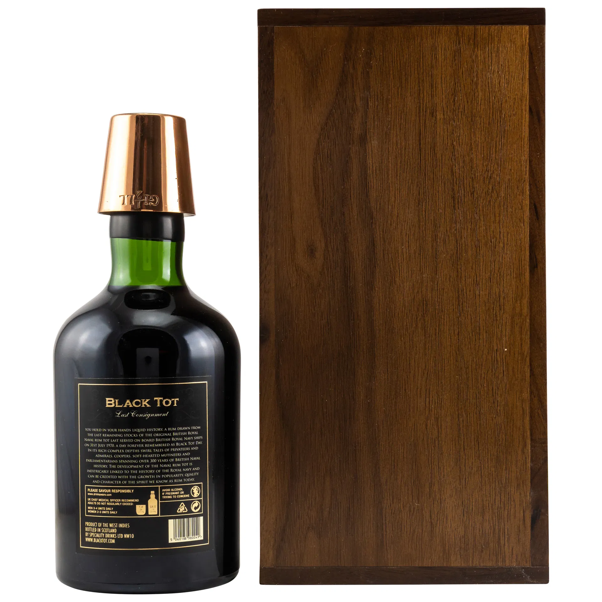 Black Tot Last Consignment British Royal Naval Rum