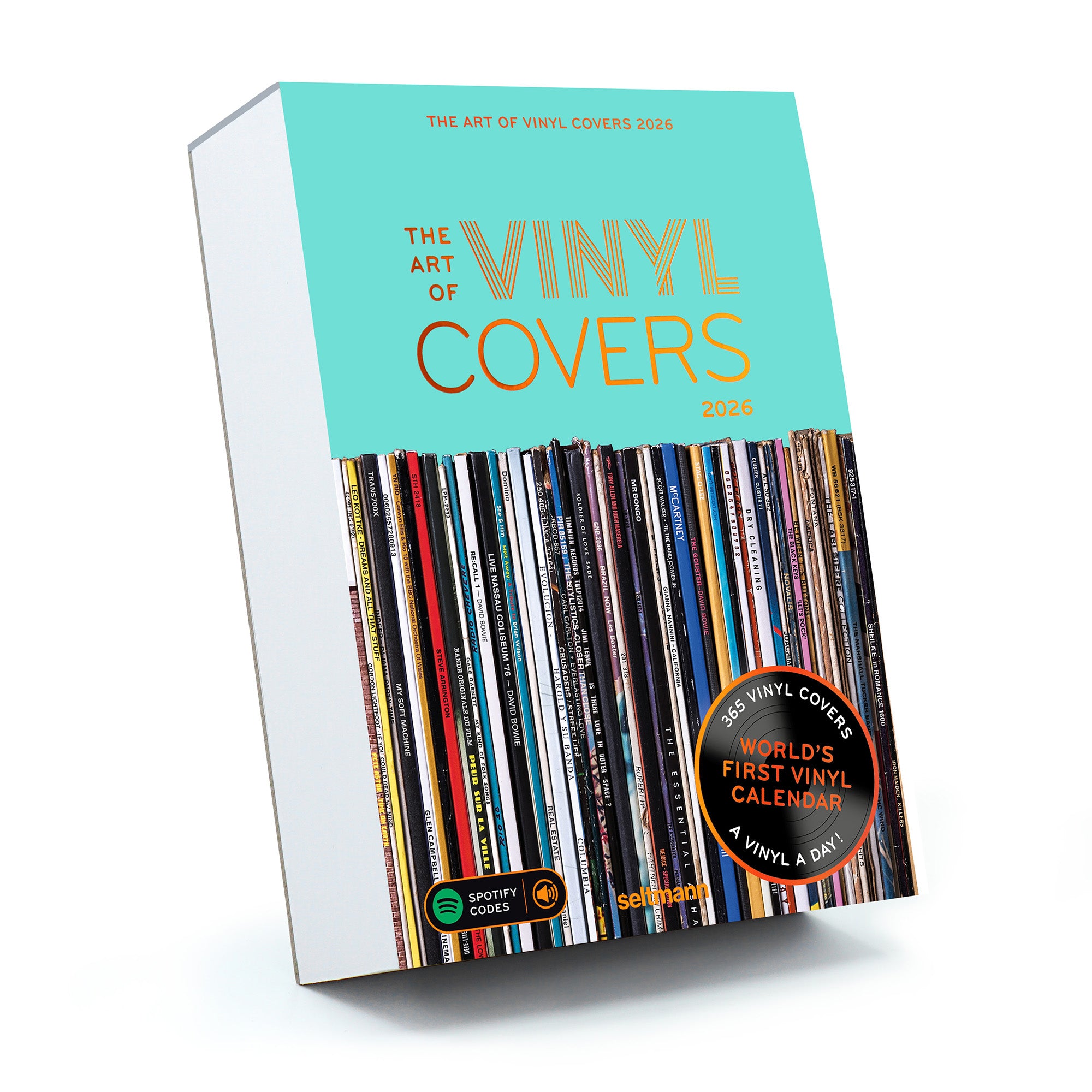 Tageskalender - The Art of Vinyl Covers 2026