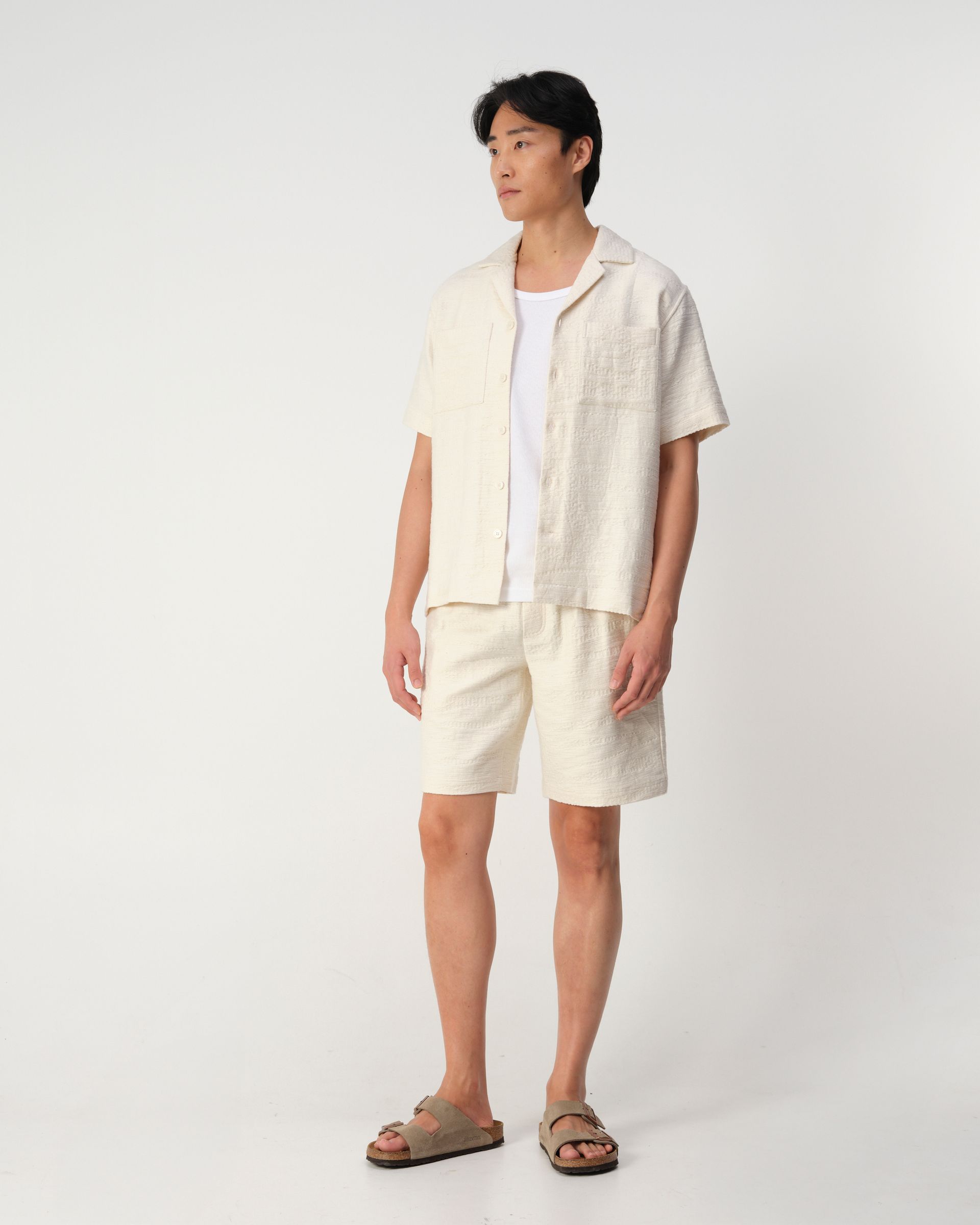 J.C. RAGS Aaron Structure Casual Overhemd