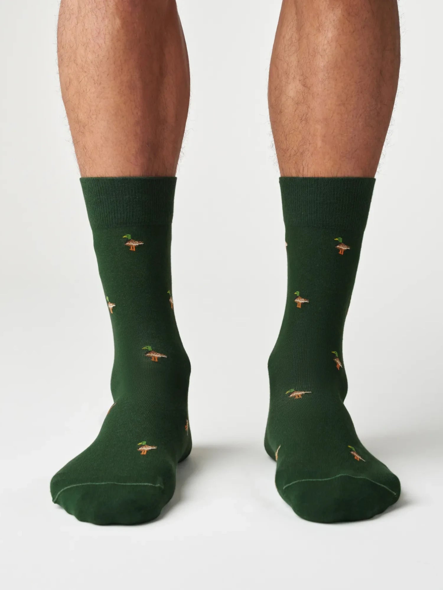 von Jungfeld Mini Duck Socken Deep Moos