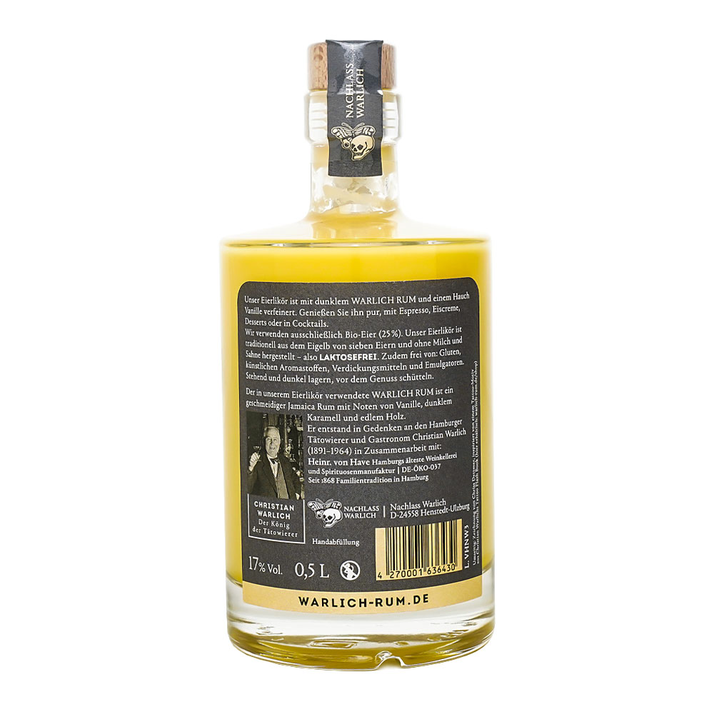 Likör - Warlich Rum Eierlikör Likör - Warlich Rum Eierlikör