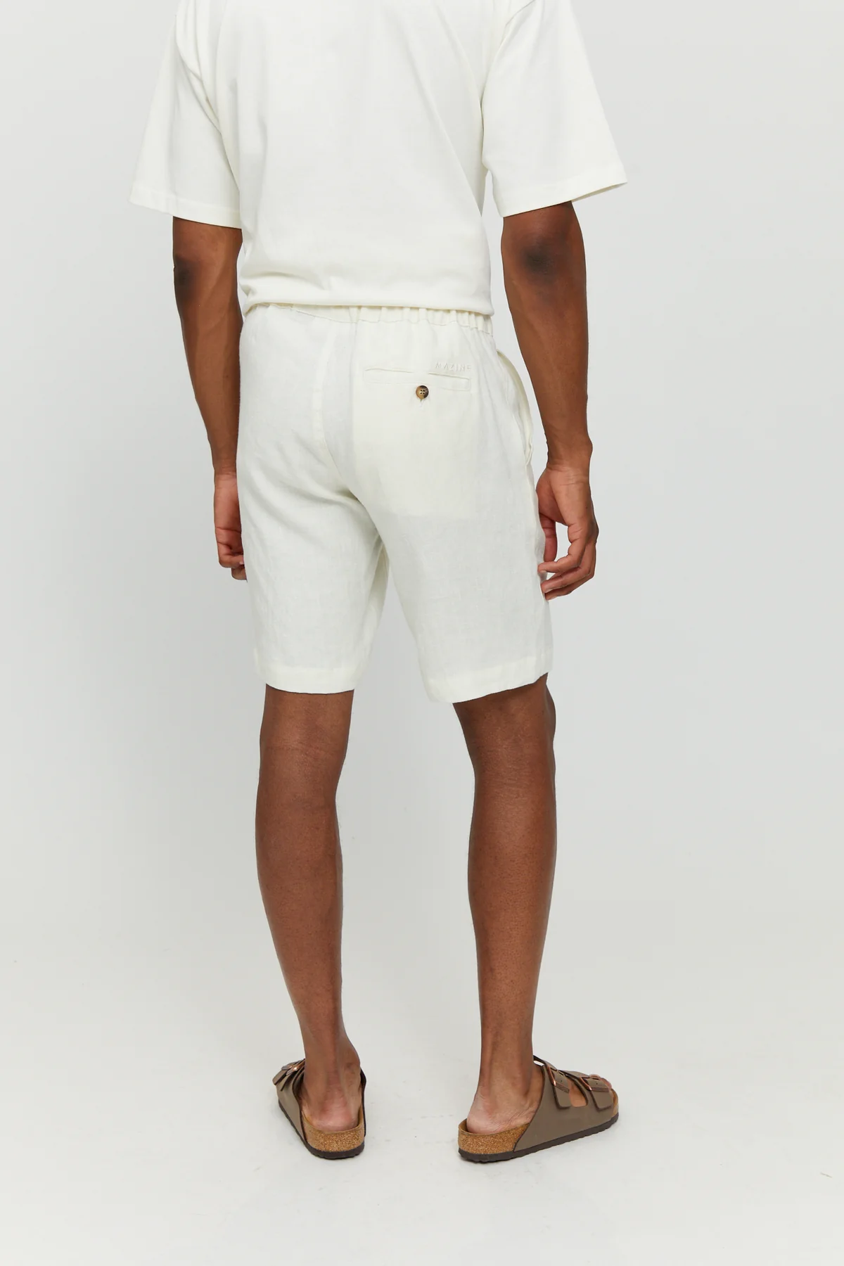 Mazine Littlefield Linen Shorts - White