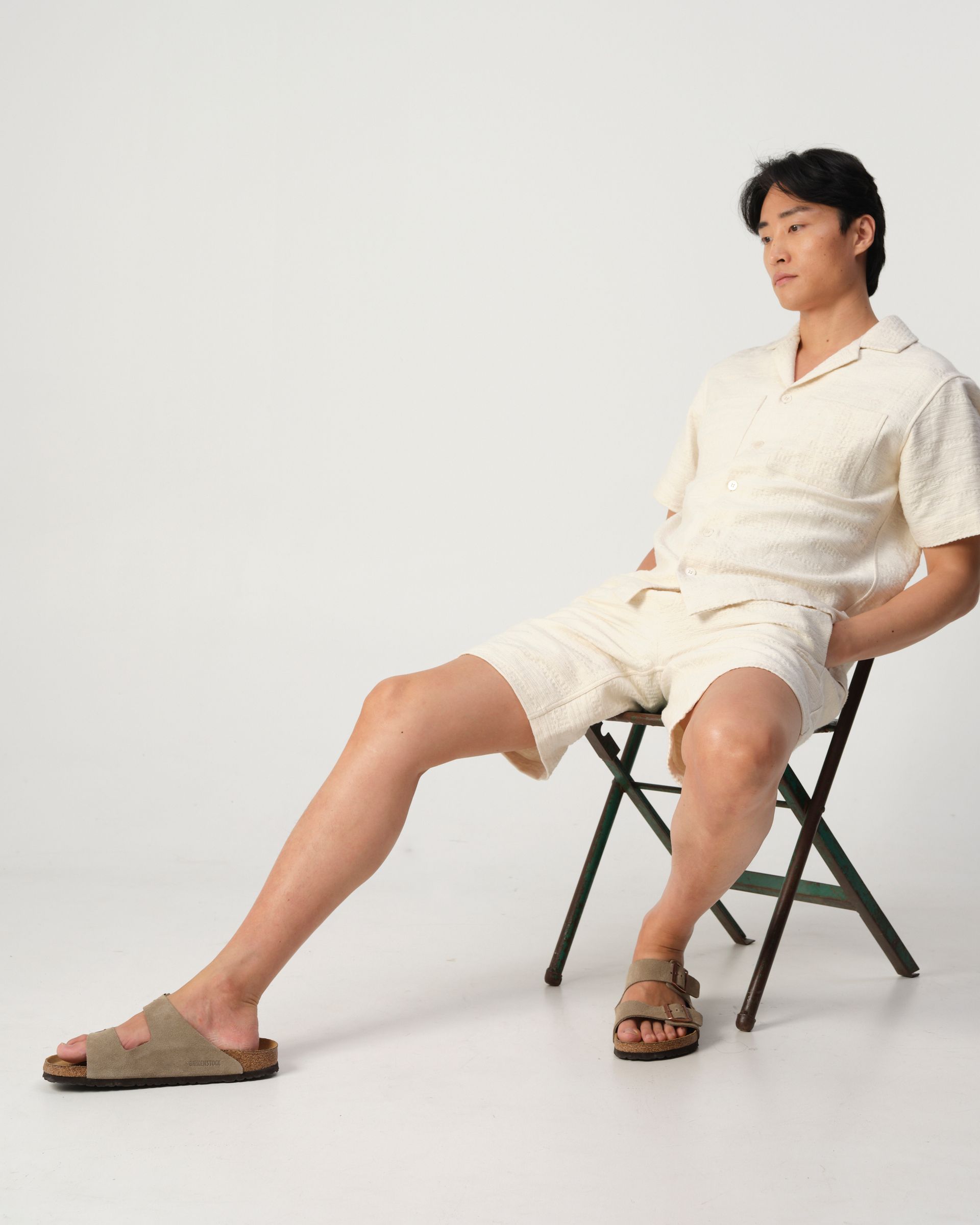 J.C. RAGS Andy Structure Short Coconut Milk