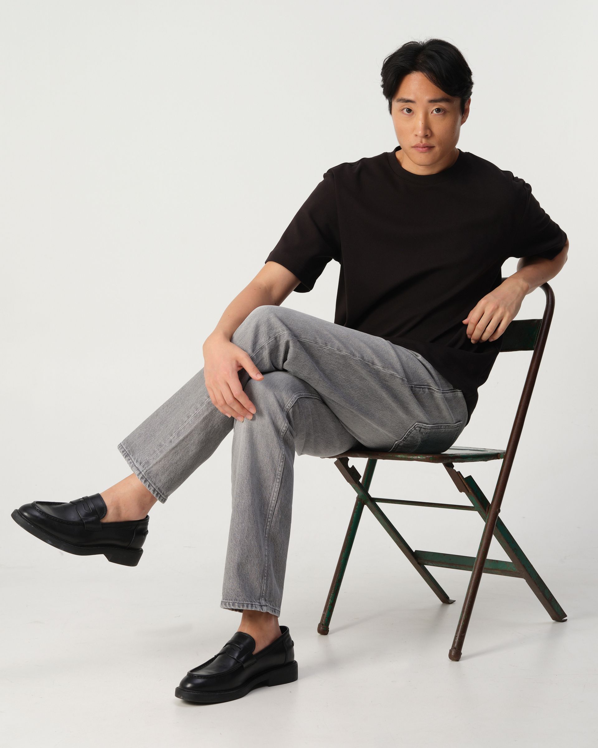 J.C. RAGS Ruben T-Shirt Black