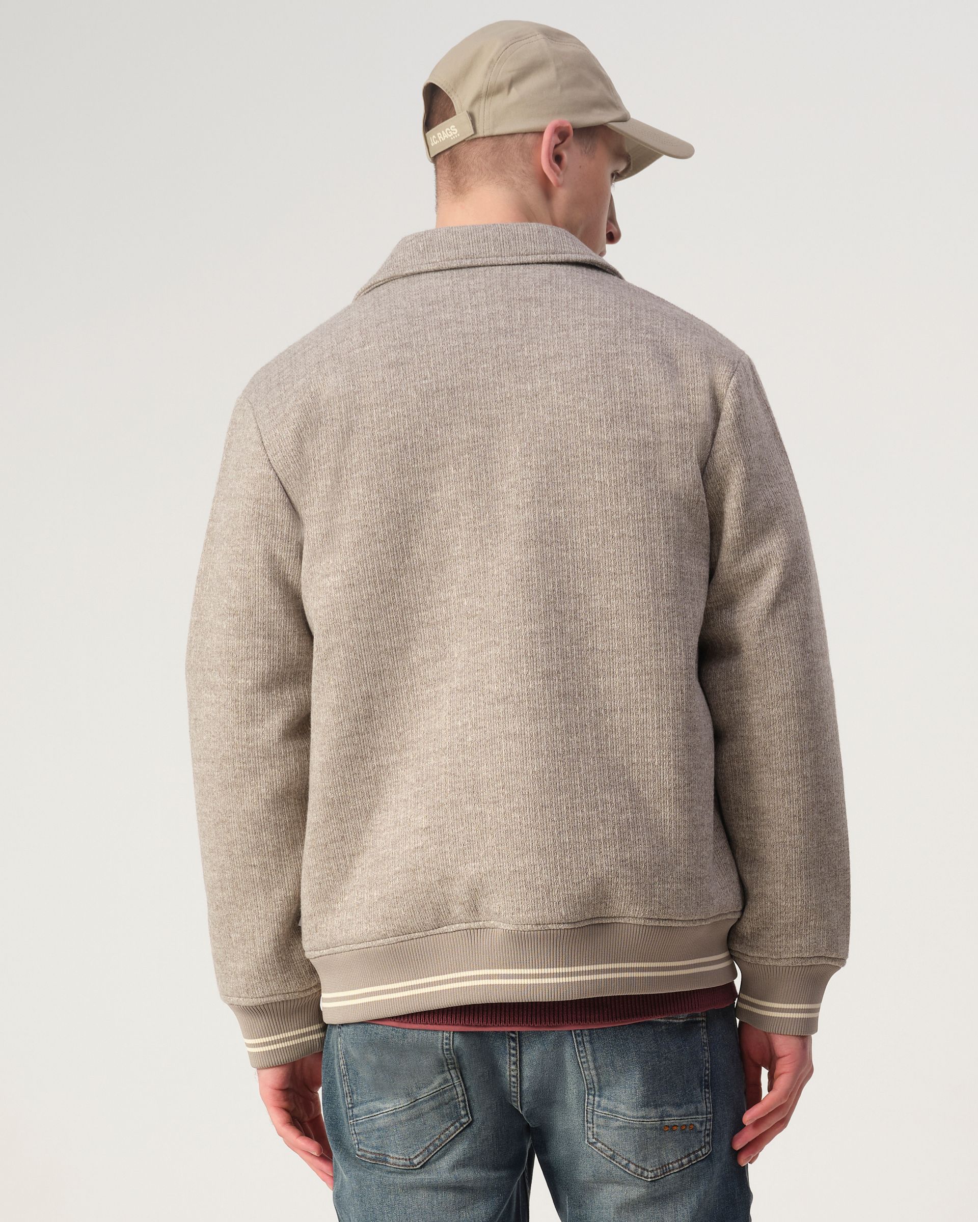 J.C. RAGS Boris Padded Jacket Beige Uni