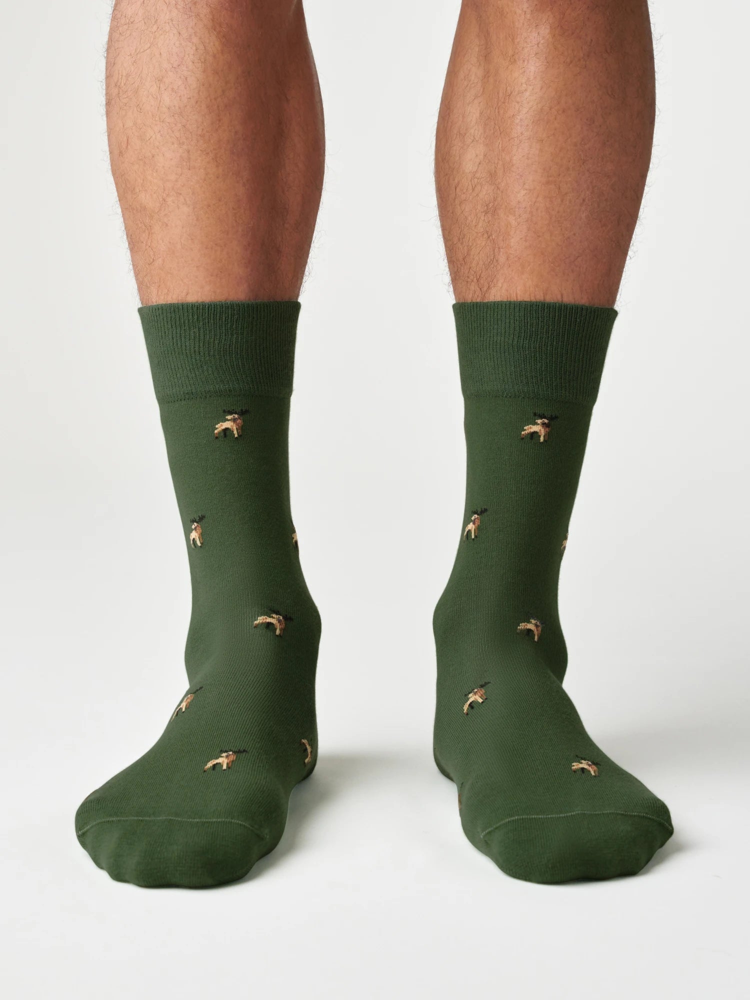 von Jungfeld Mini Moose Socken Sage Green