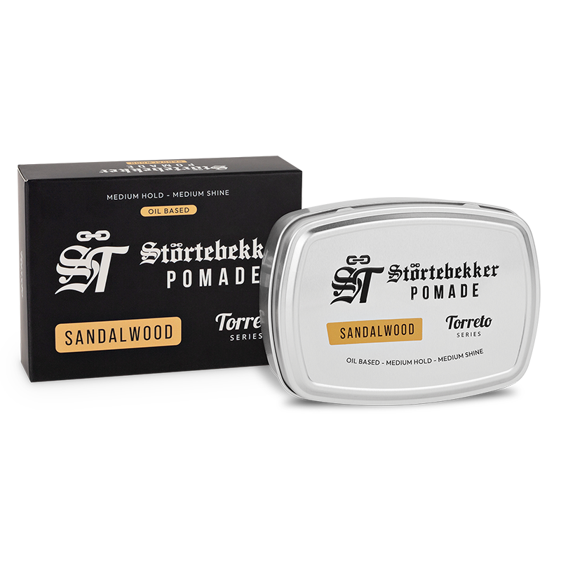 Störtebekker Pomade Ölbasiert 'Torreto Series' Sandelholz 125ml