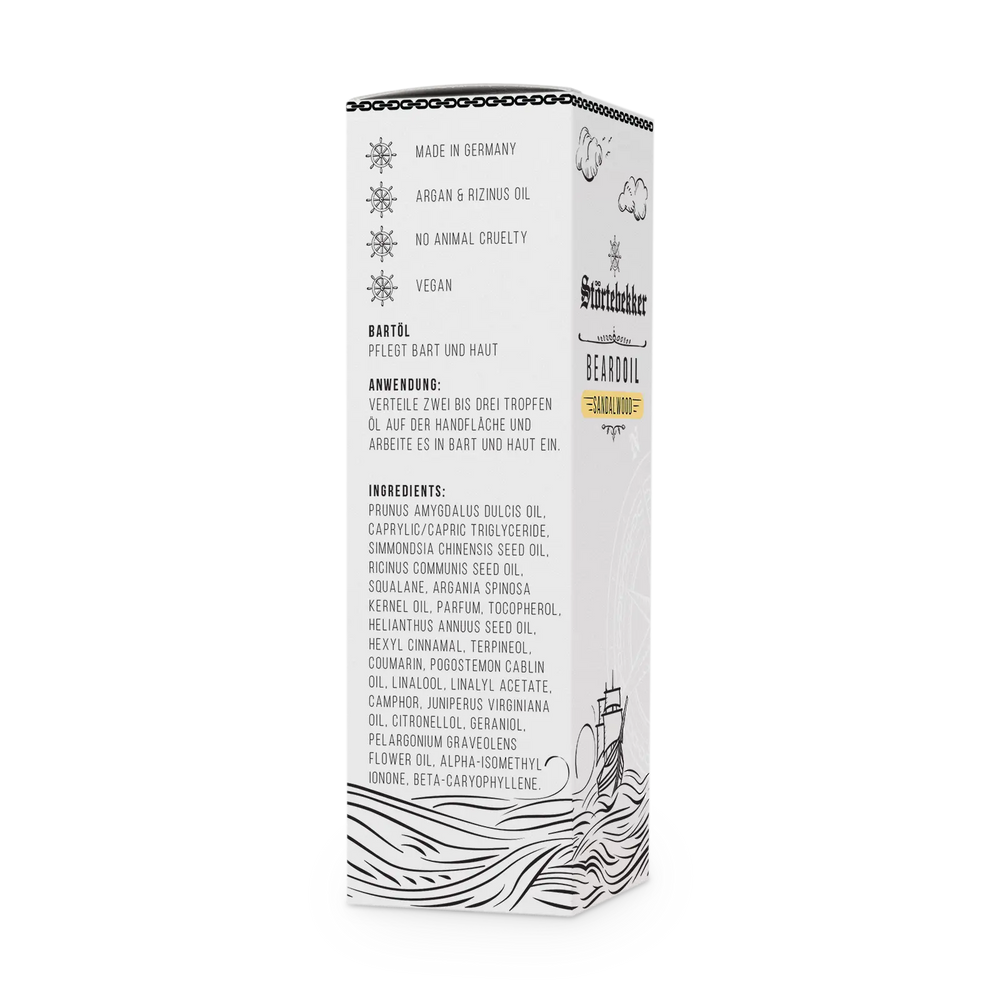 Störtebekker Bartöl Sandelholz 50ml