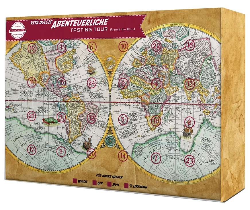 Gin Weltreise Tastingkalender - Vita Dulcis Gin Weltreise Tastingkalender - Vita Dulcis