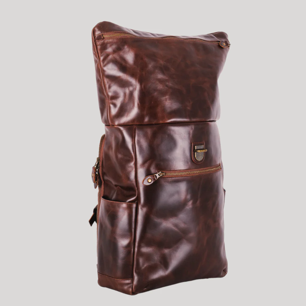 B&S Rolltop Rucksack Nomad braun B&S Rolltop Rucksack Nomad braun