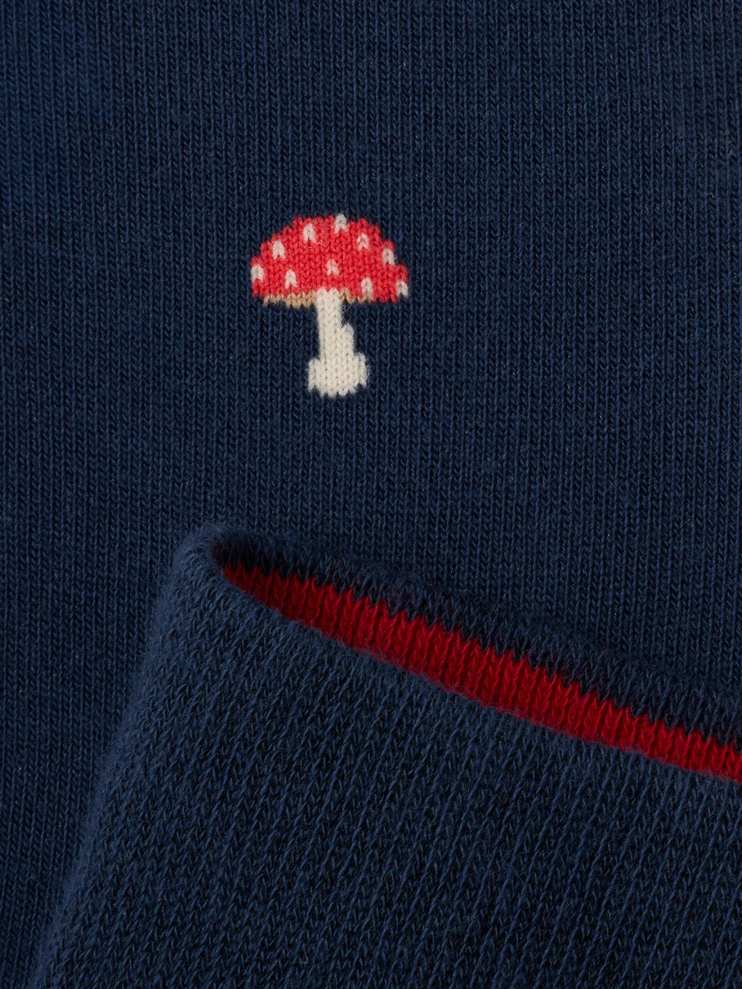 von Jungfeld Mini Mushroom Socken Teal Blue