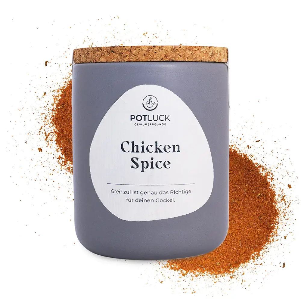Potluck Chicken Spice Gewürzzubereitung 60g Potluck Chicken Spice Gewürzzubereitung 60g