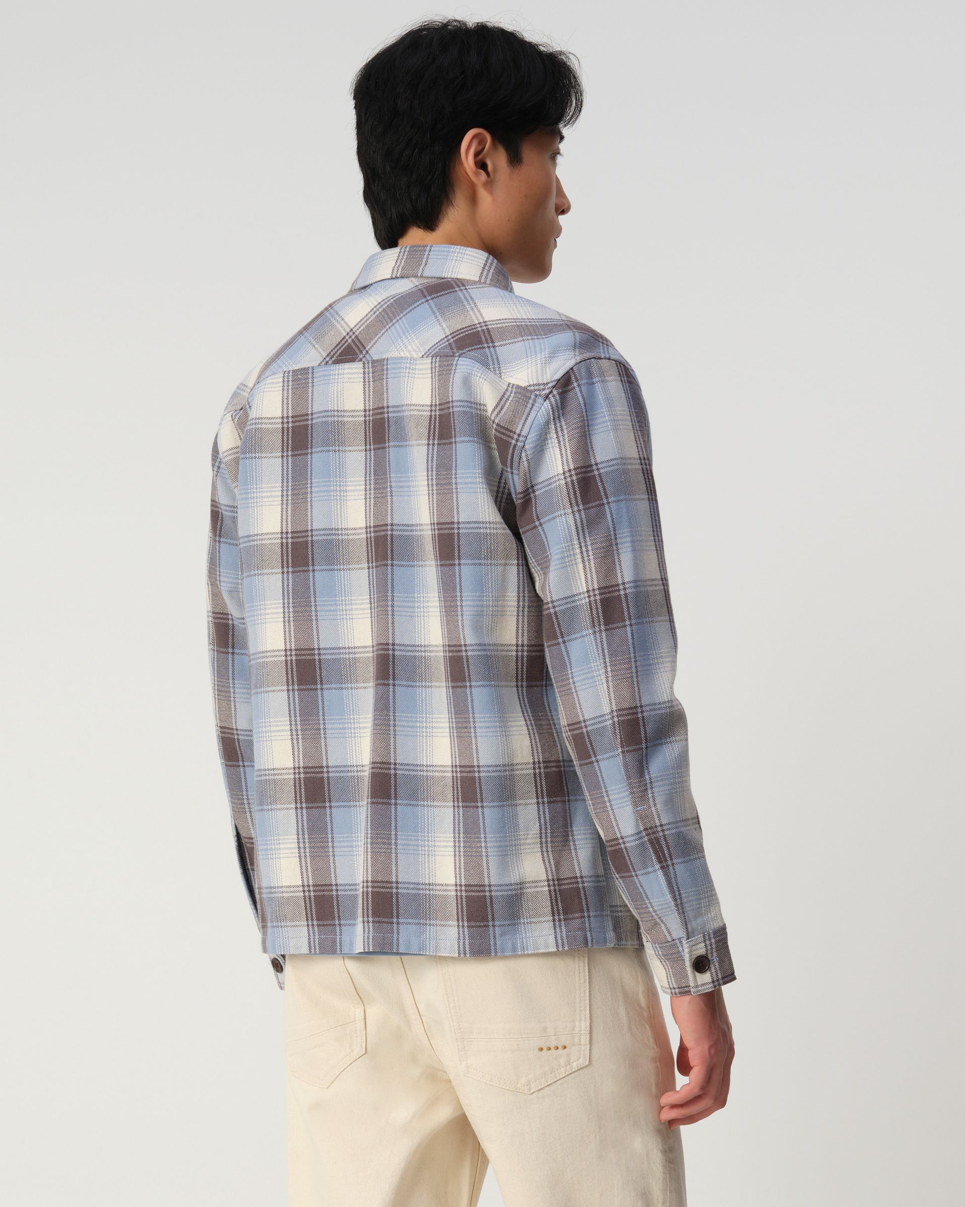 J.C. RAGS Rylee Overshirt Big Check