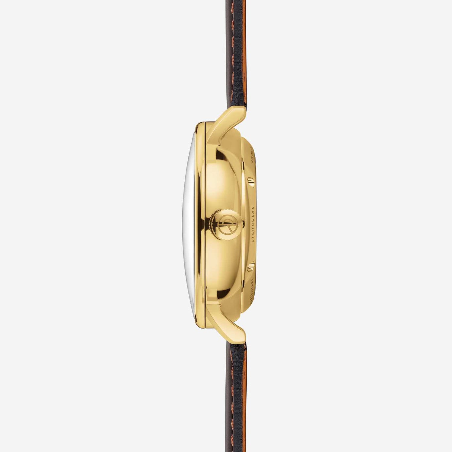 Sternglas Naos Automatik dunkelgrün gold