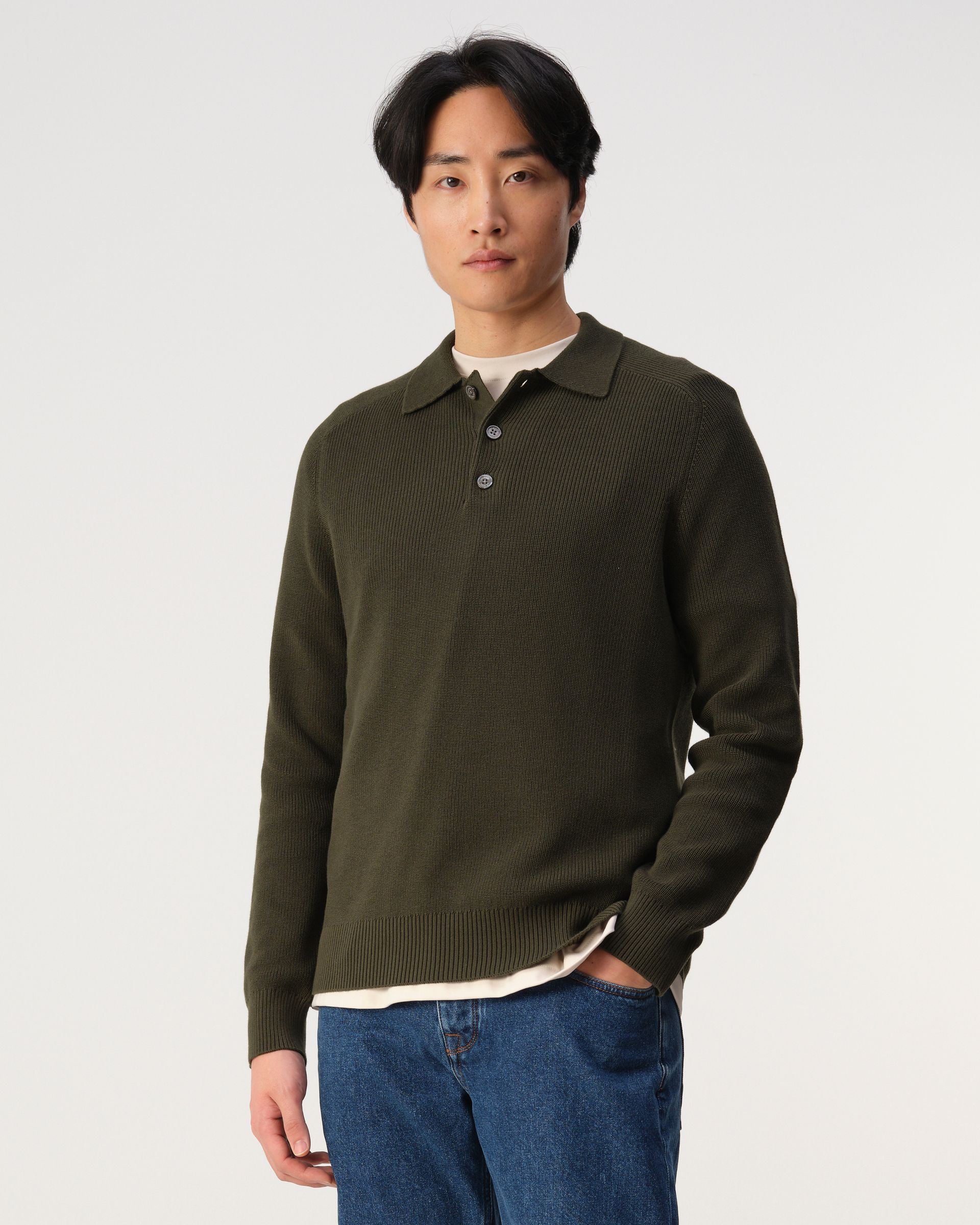 J.C. RAGS Ewald Polo Dark Green