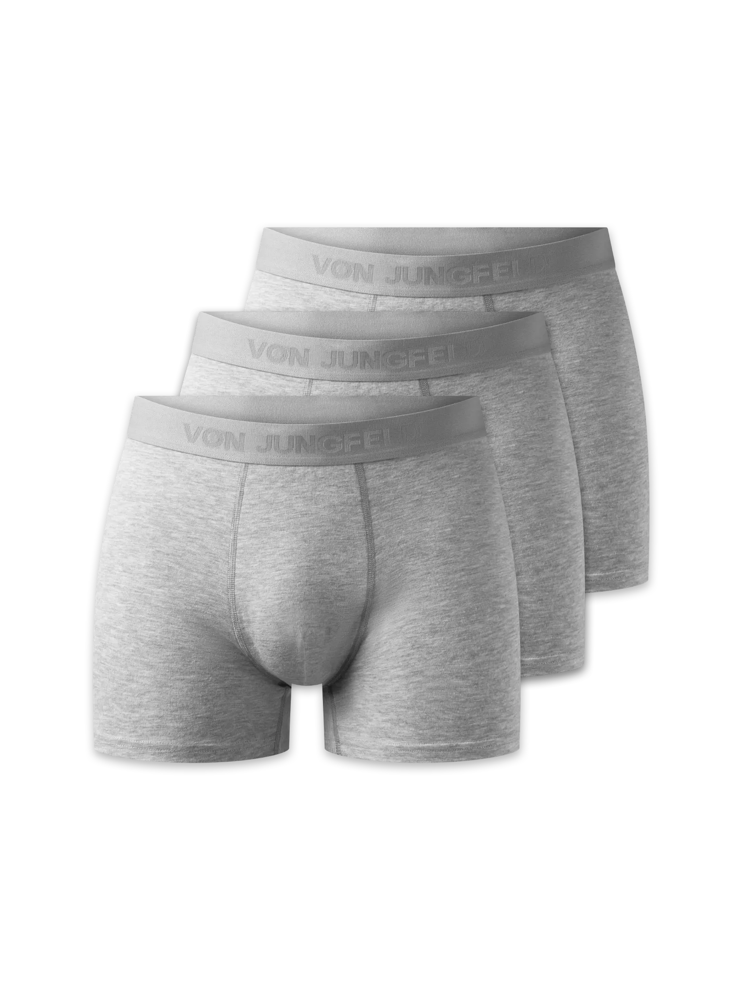 von Jungfeld Boxer Briefs Heather Grey (3er Pack)