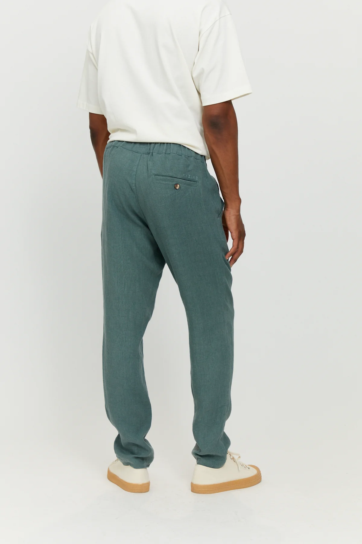 Mazine Littlefield Linen Pants - Jade