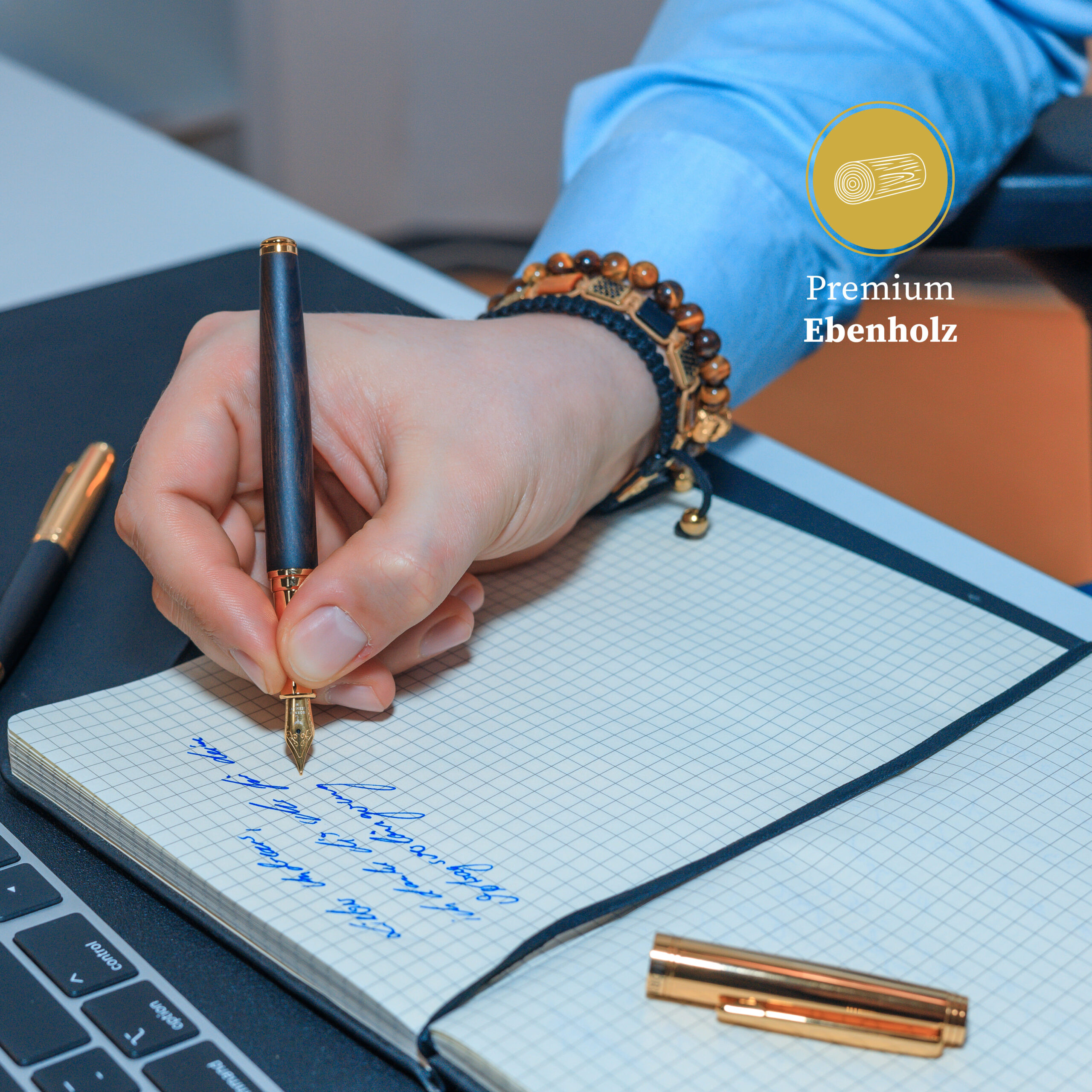 Hörner Legno Ebenholz Füllfederhalter