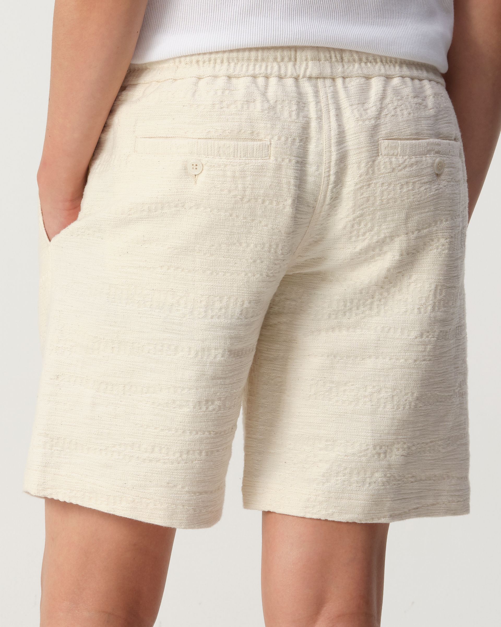 J.C. RAGS Andy Structure Short Coconut Milk