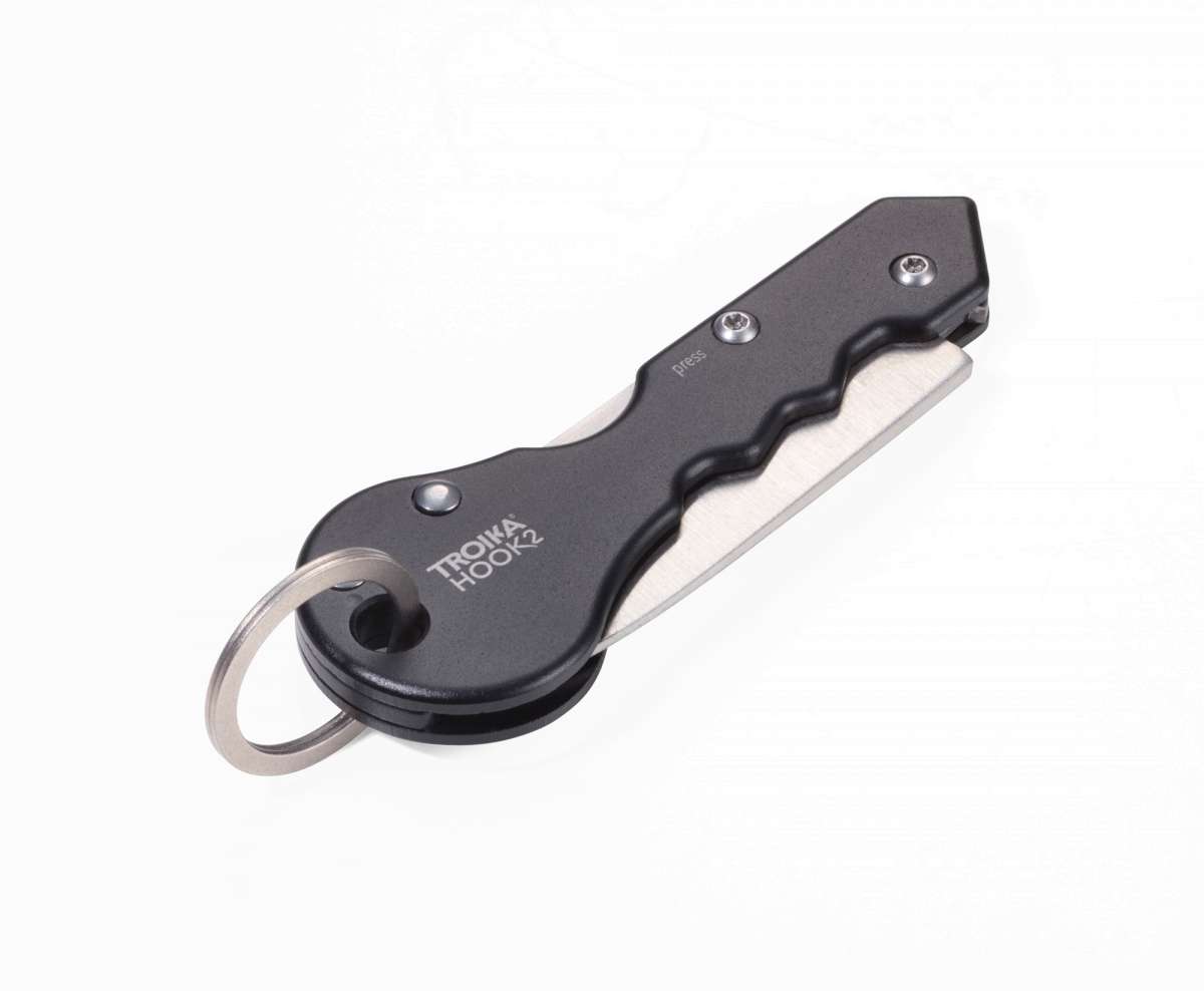 Paketmesser mit kleinem Schlüsselring HOOK 2
