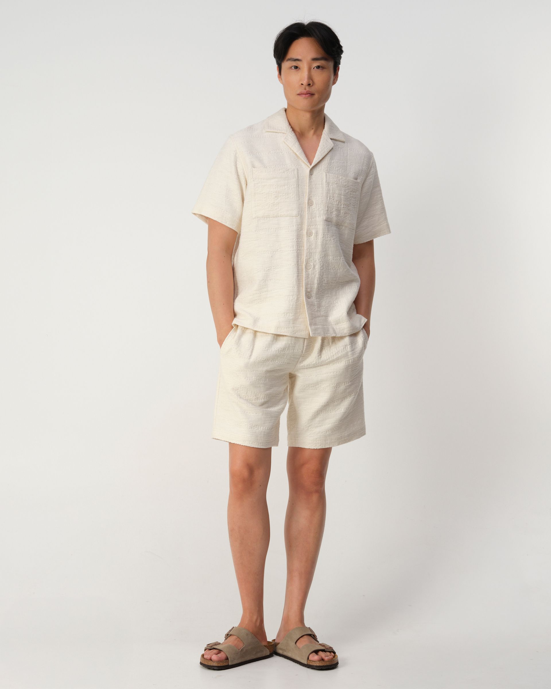 J.C. RAGS Aaron Structure Casual Overhemd