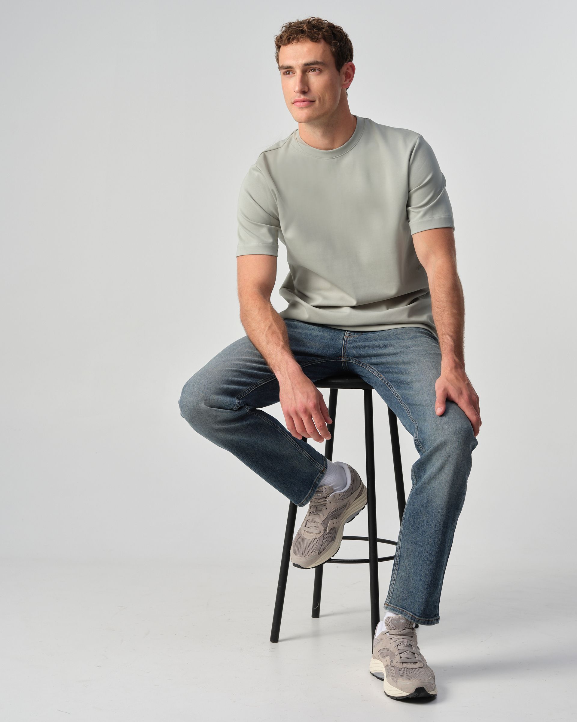J.C. RAGS Ruben T-Shirt Iceberg Green