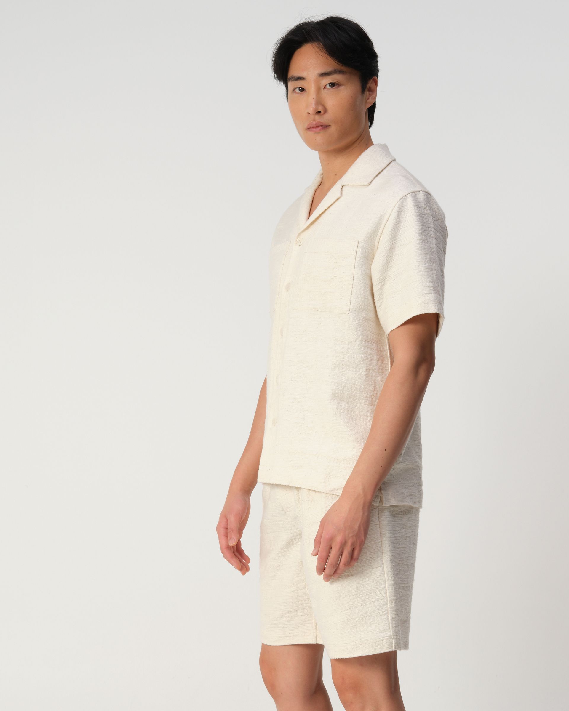 J.C. RAGS Aaron Structure Casual Overhemd