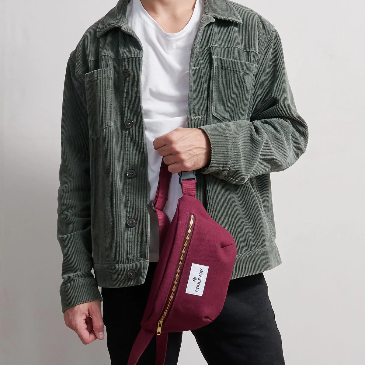 Souleway Bum Bag - Bordeaux Red Souleway Bum Bag - Bordeaux Red