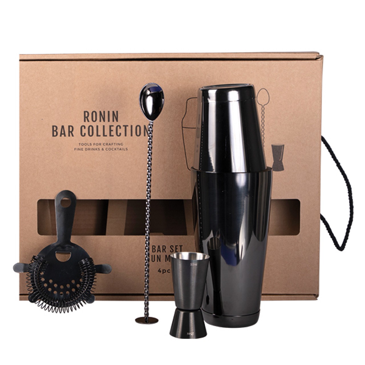 Cocktail Set Gun-Metal Cocktail Set Gun-Metal