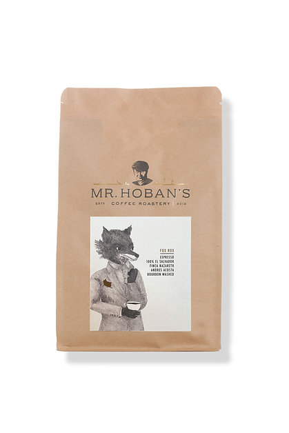500g Mr. Hoban‘s Fox Rox Espresso - aus Hamburg