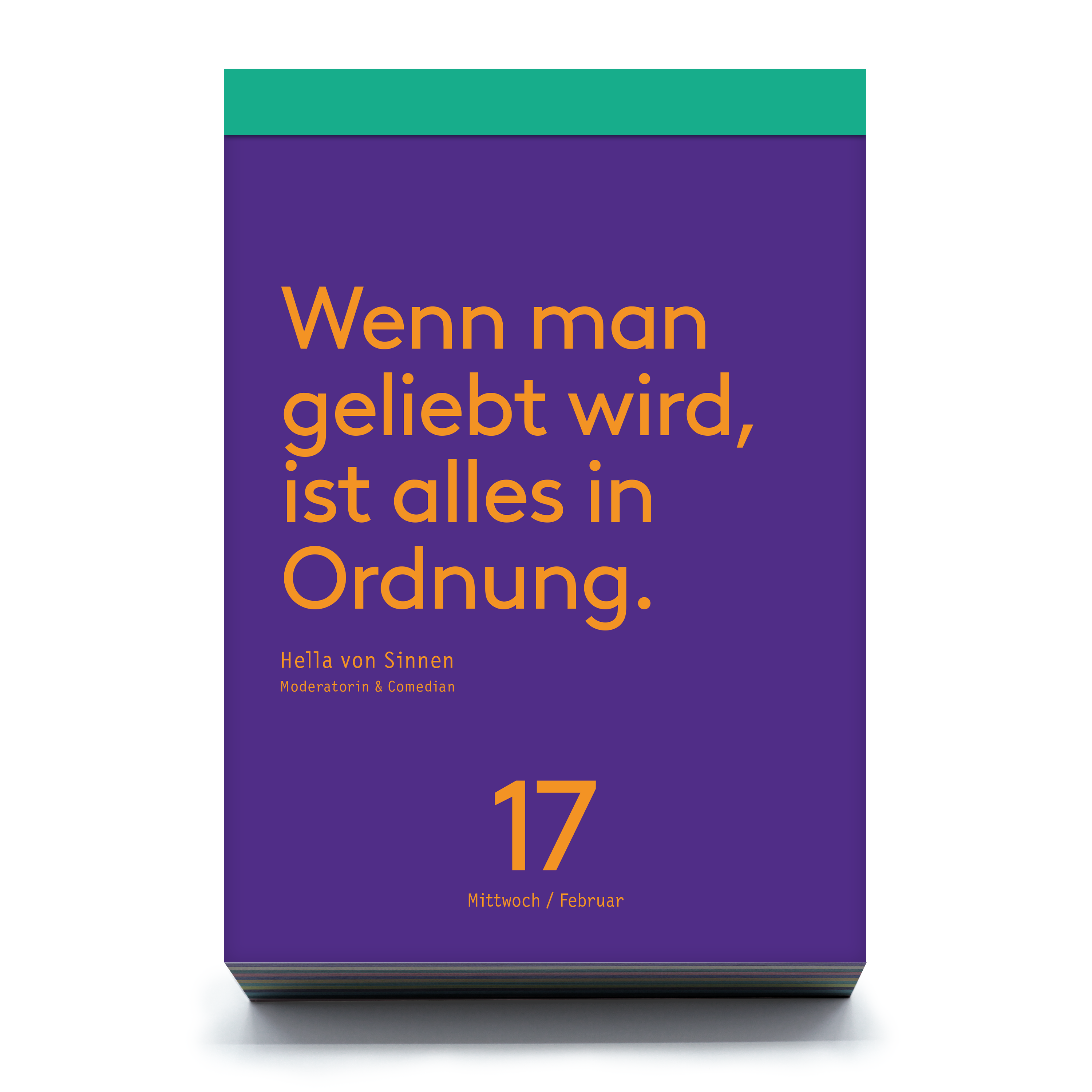 Seltmann Denkpause 2027 Kalender