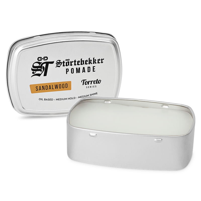 Störtebekker Pomade Ölbasiert 'Torreto Series' Sandelholz 125ml