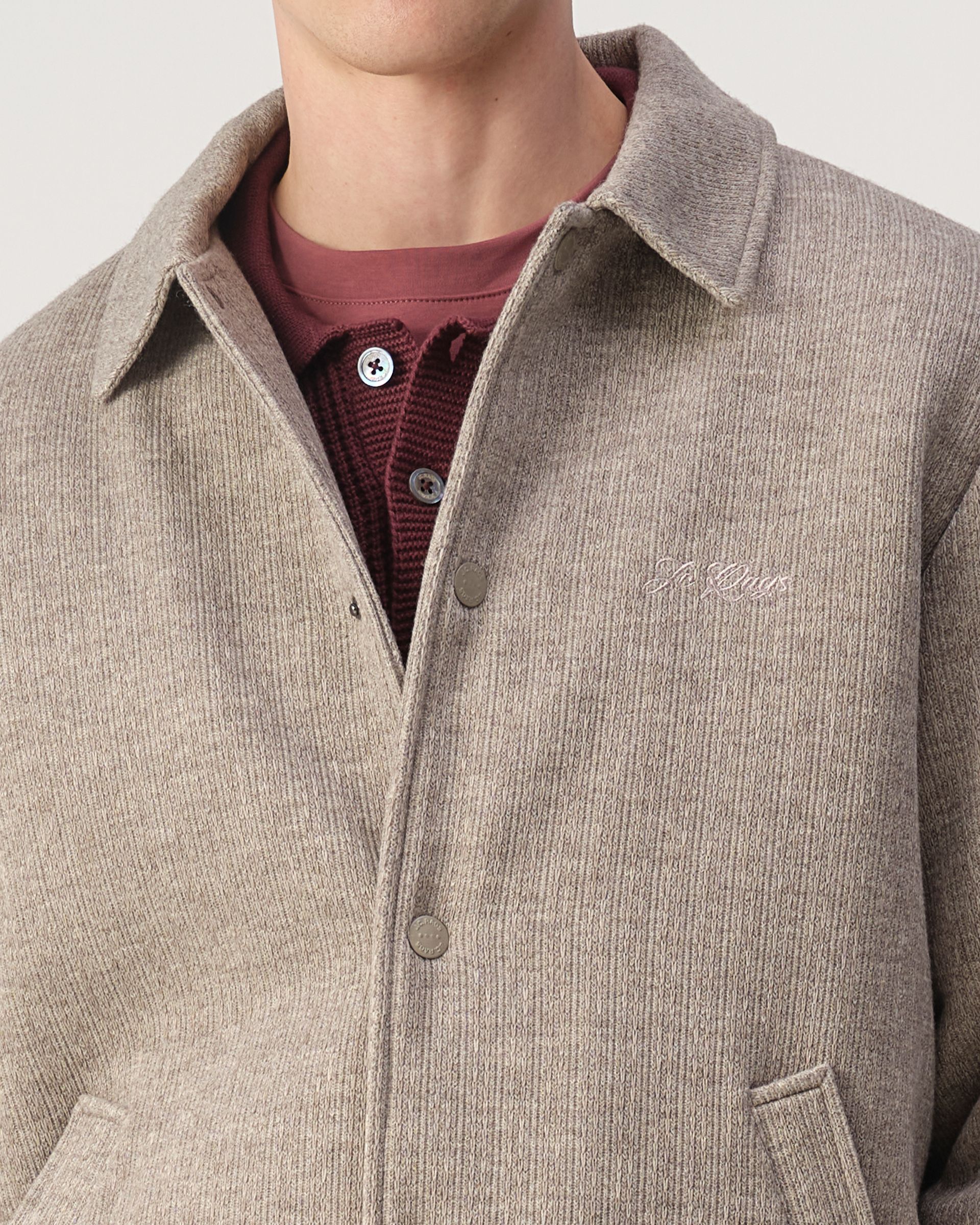 J.C. RAGS Boris Padded Jacket Beige Uni