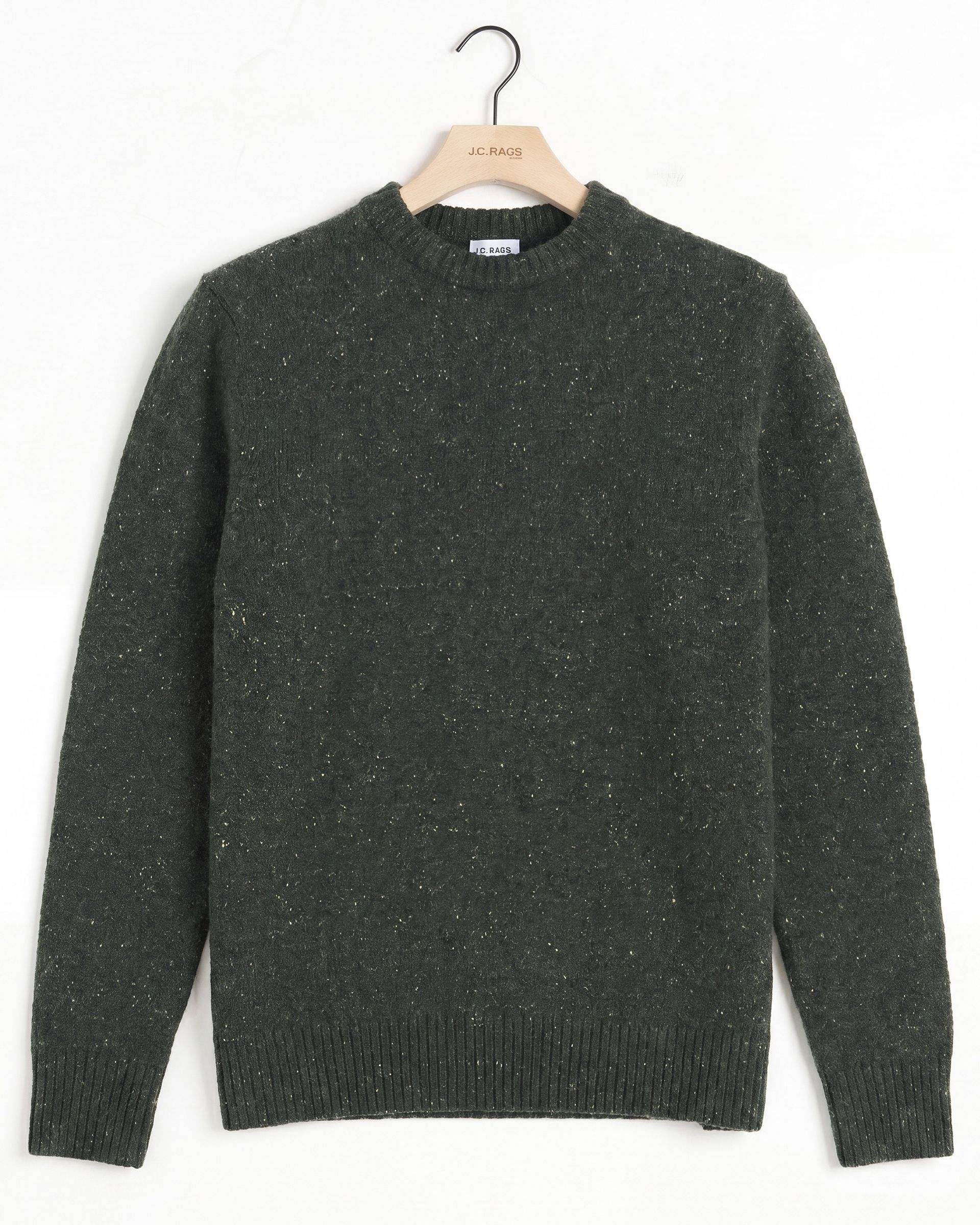 J.C. RAGS Bud Crewneck Dark Green