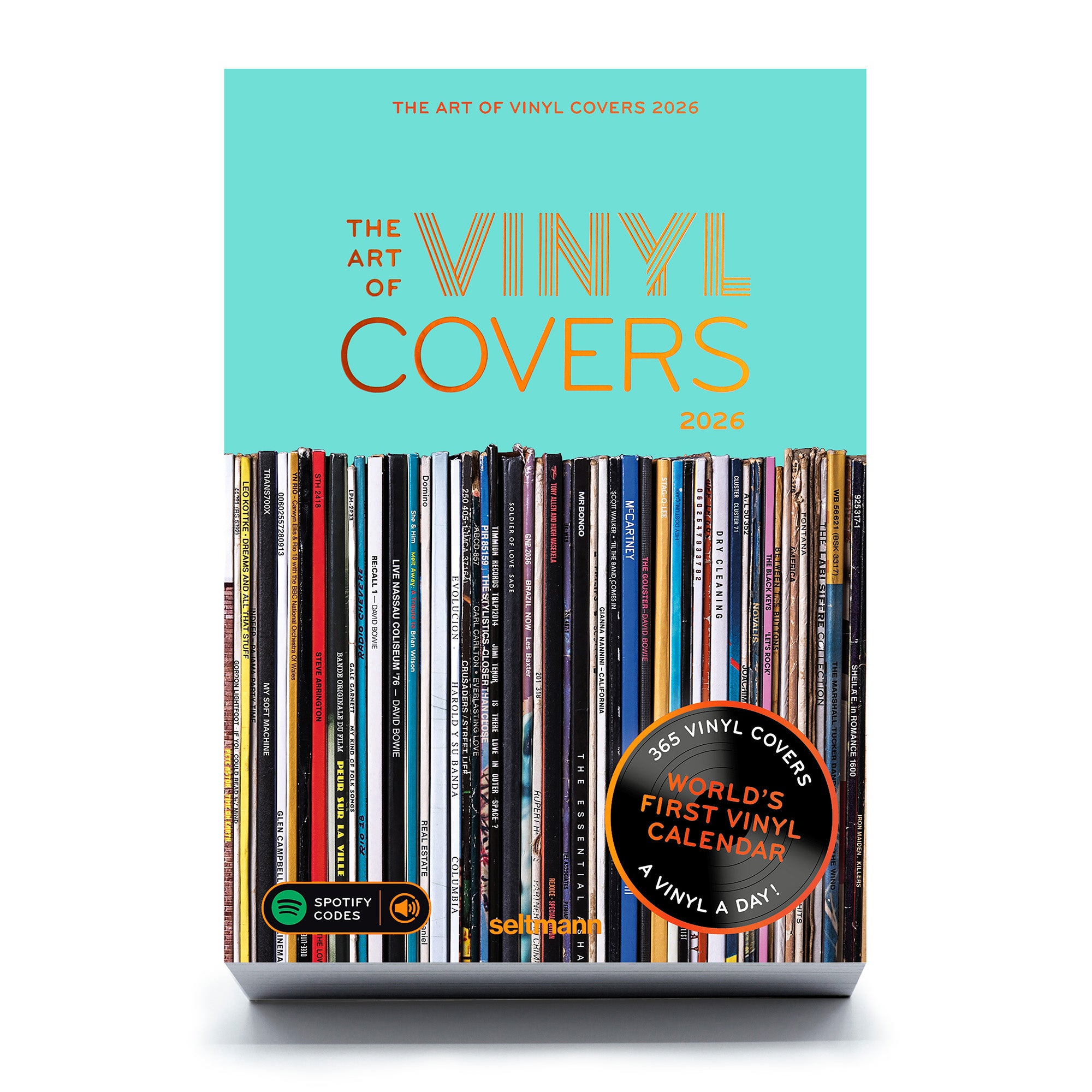 Tageskalender - The Art of Vinyl Covers 2026