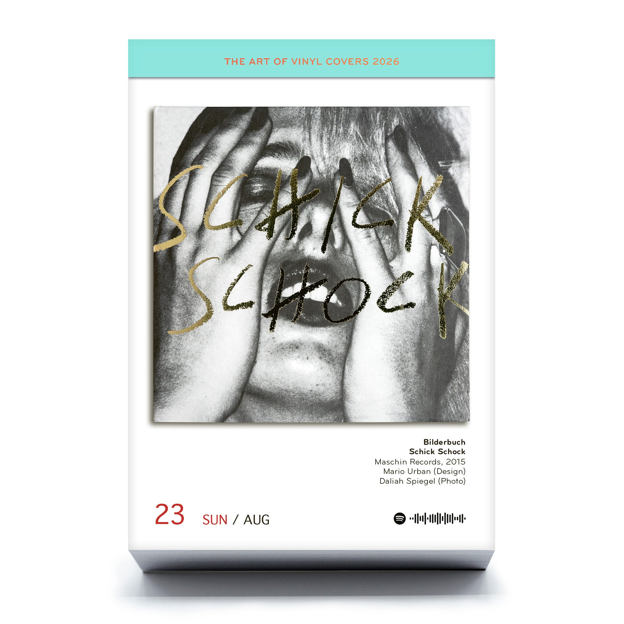 Tageskalender - The Art of Vinyl Covers 2026