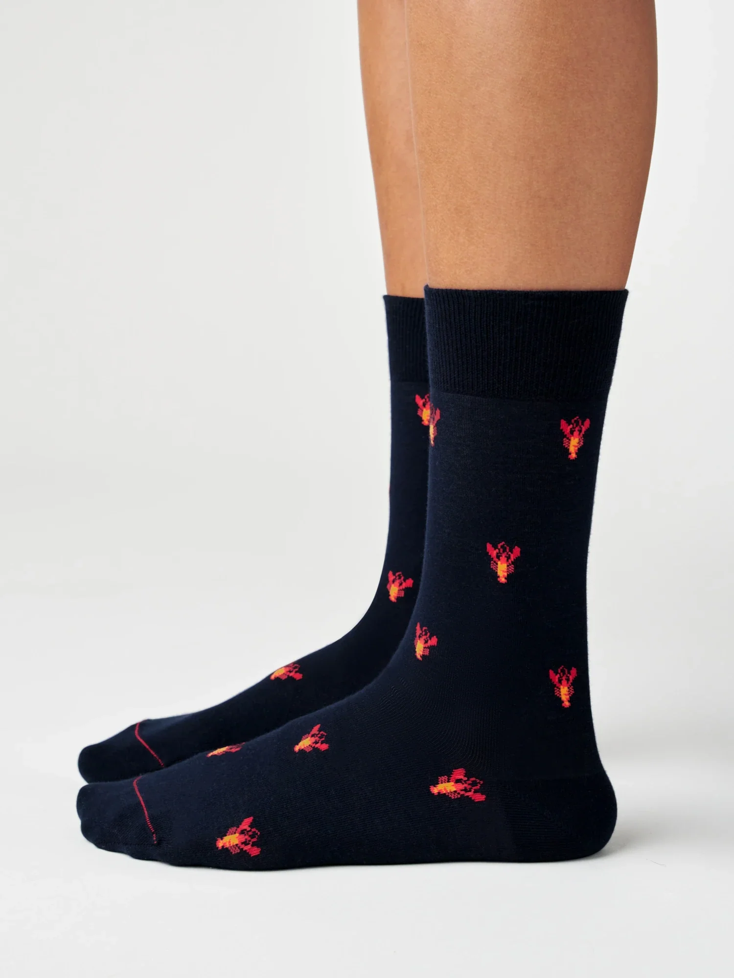 von Jungfeld Mini Lobster Socken Ink Blue