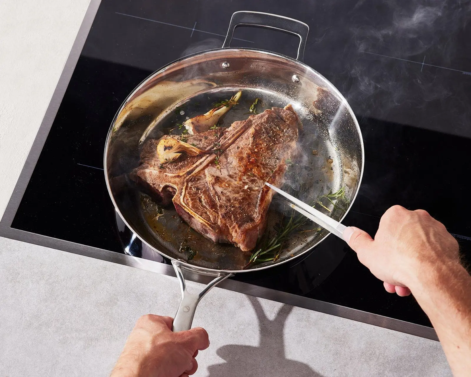 Olavson Kupferkern Pfanne - 30 cm - unbeschichtet Olavson Kupferkern Pfanne - 30 cm - unbeschichtet