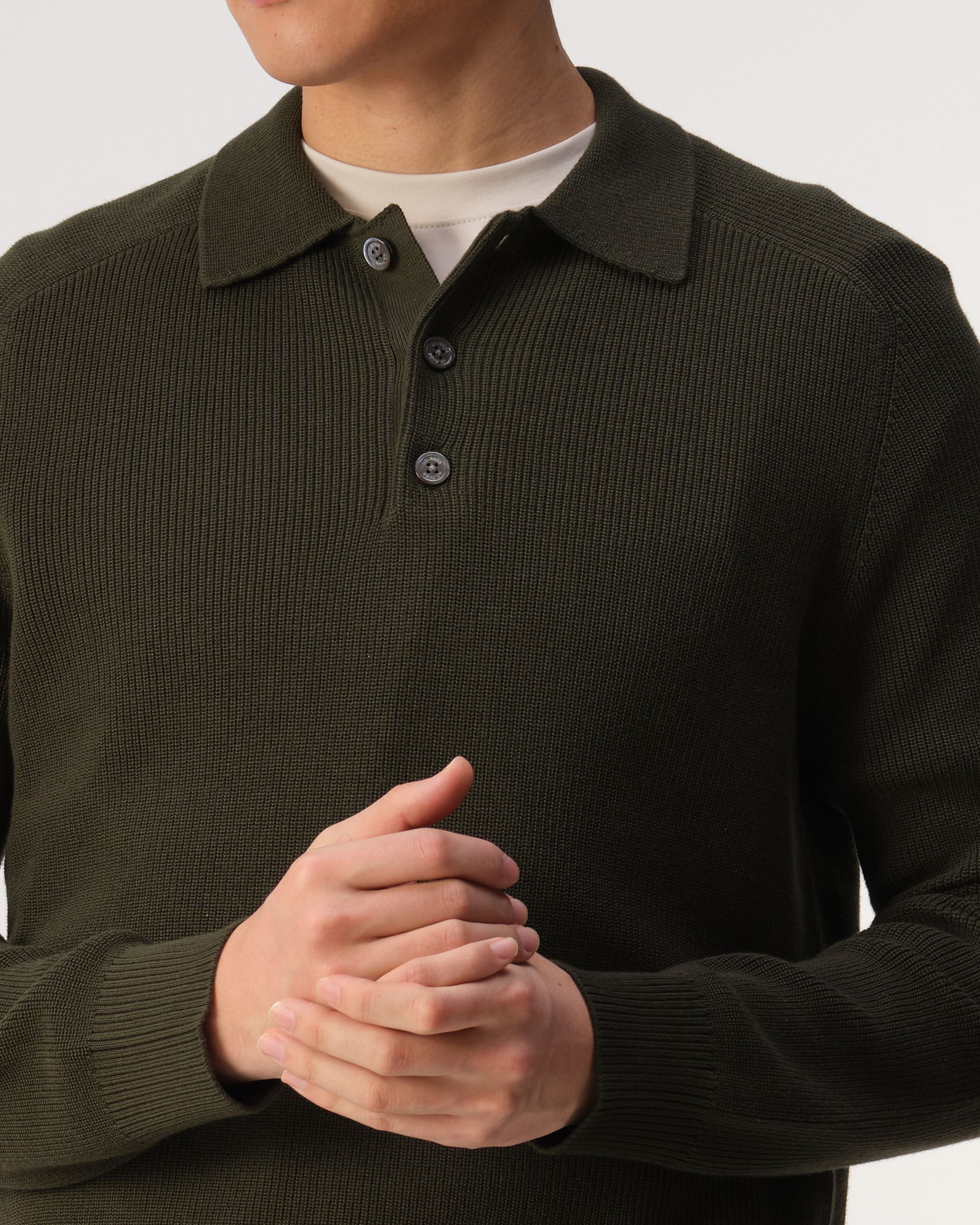 J.C. RAGS Ewald Polo Dark Green