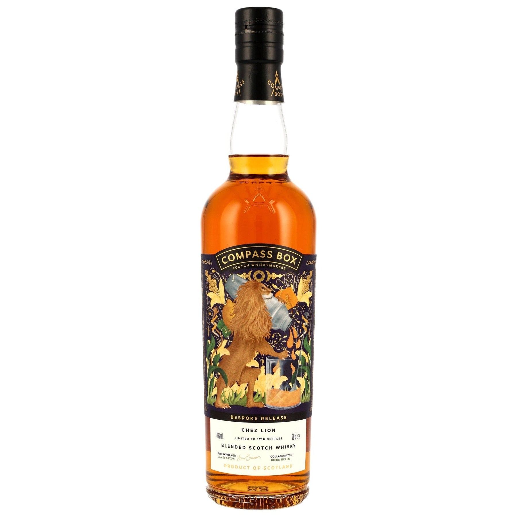 "CHEZ LION" Compass Box, Blended Scotch Whisky