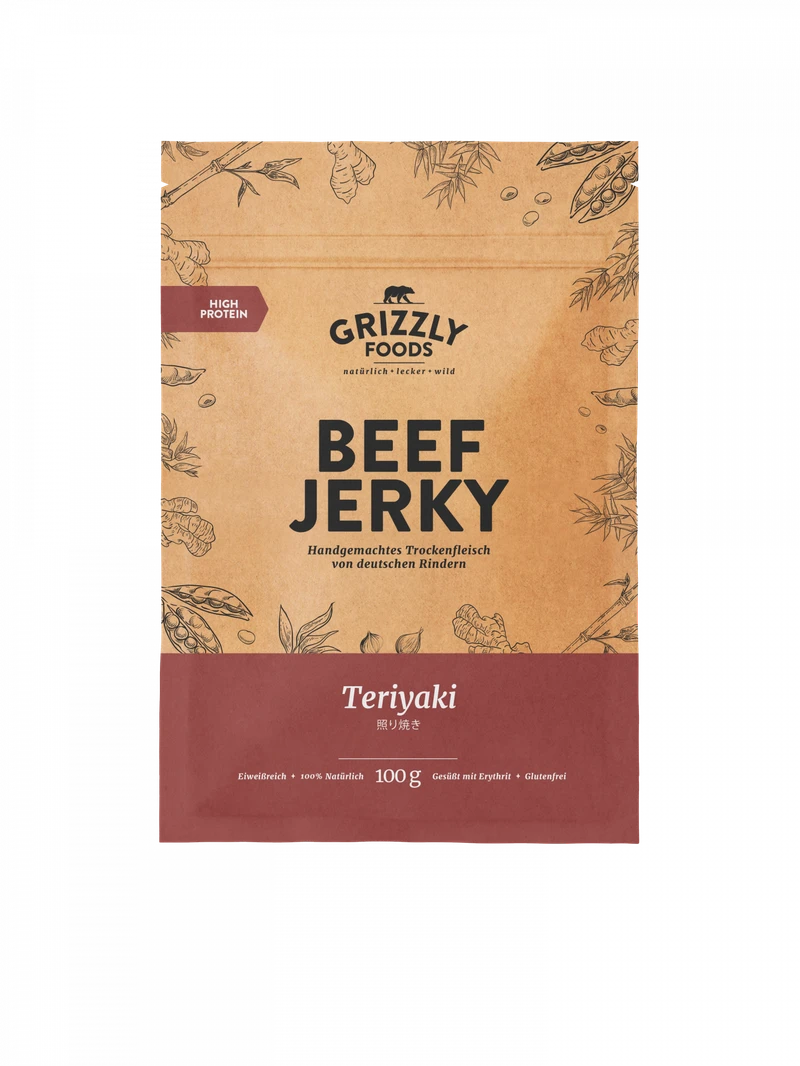 Beef Jerky - Teriyaki 100g Beef Jerky - Teriyaki 100g