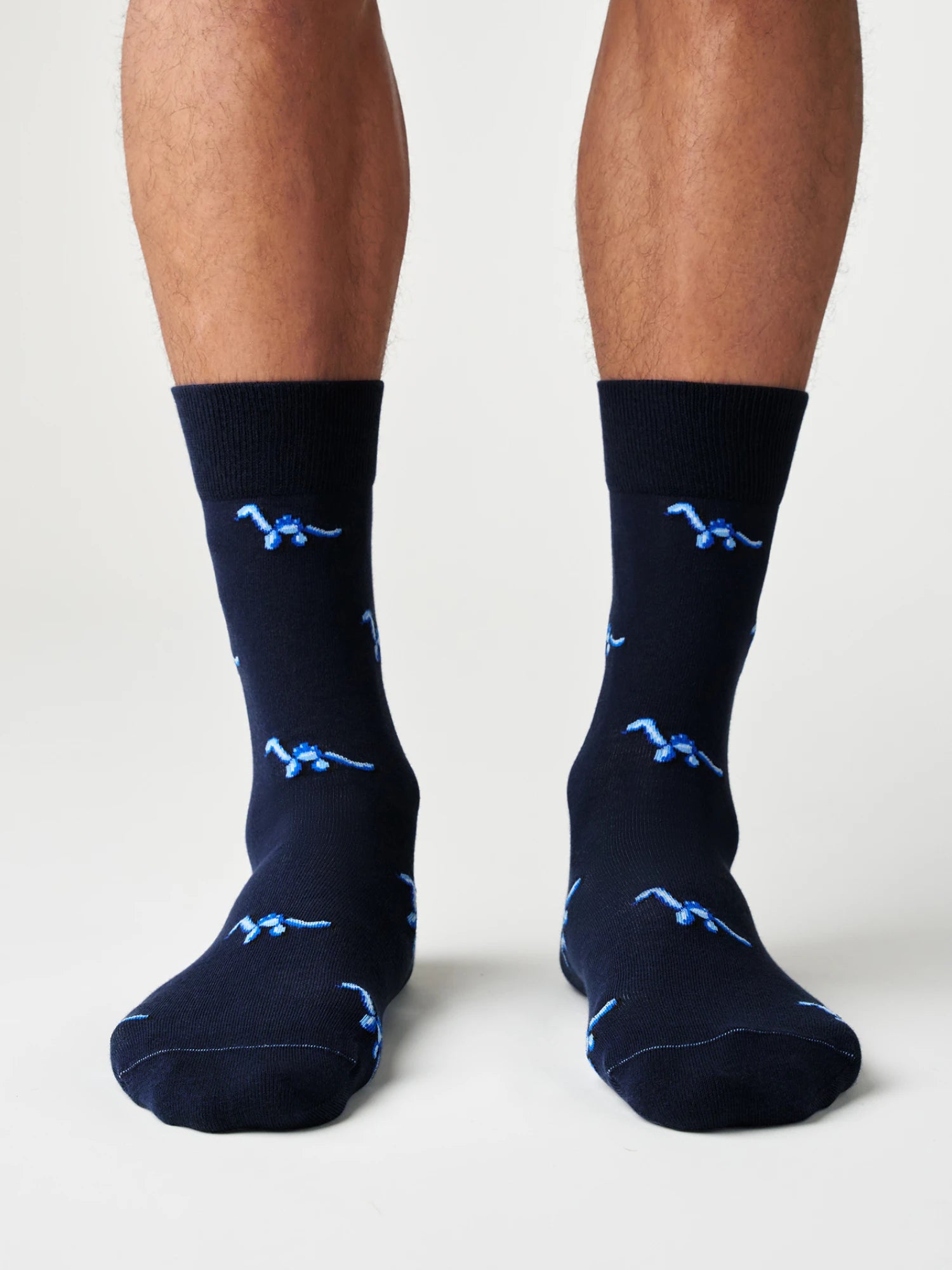 von Jungfeld Dinosaur Socken Obsidian Blue