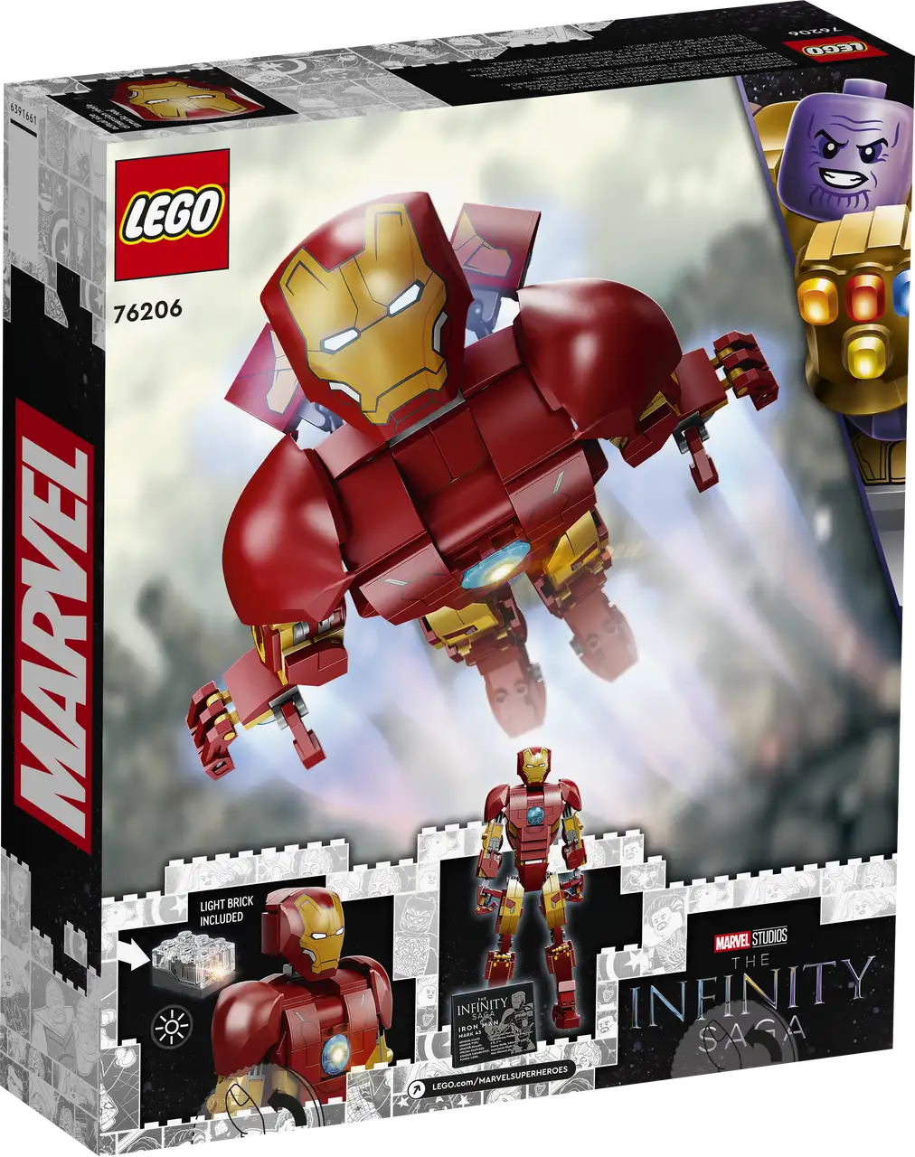 Lego - Iron Man Figur Lego - Iron Man Figur