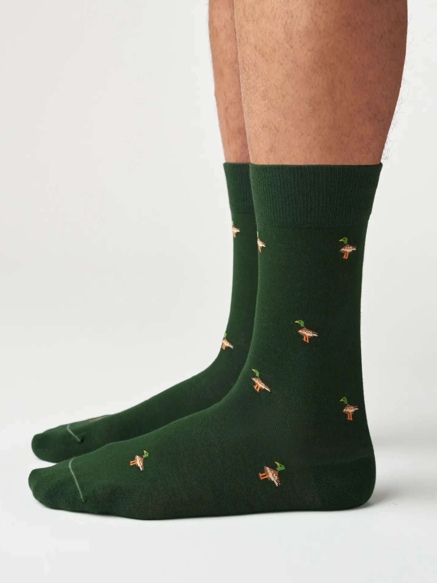von Jungfeld Mini Duck Socken Deep Moos