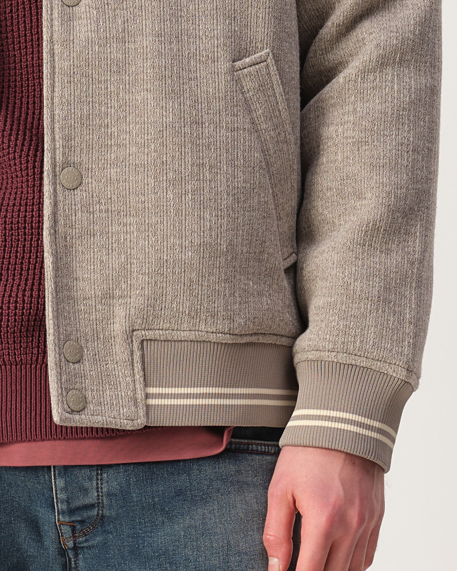 J.C. RAGS Boris Padded Jacket Beige Uni