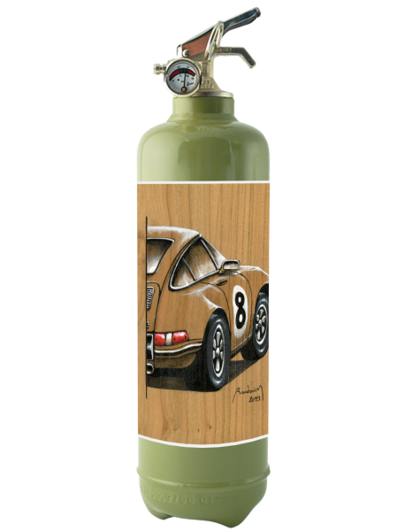 Feuerlöscher Porsche 911 – Fire Design - 1 kg ABC-Pulver, 10 J Garantie, Design-Löscher Feuerlöscher Porsche 911 – Fire Design - 1 kg ABC-Pulver, 10 J Garantie, Design-Löscher
