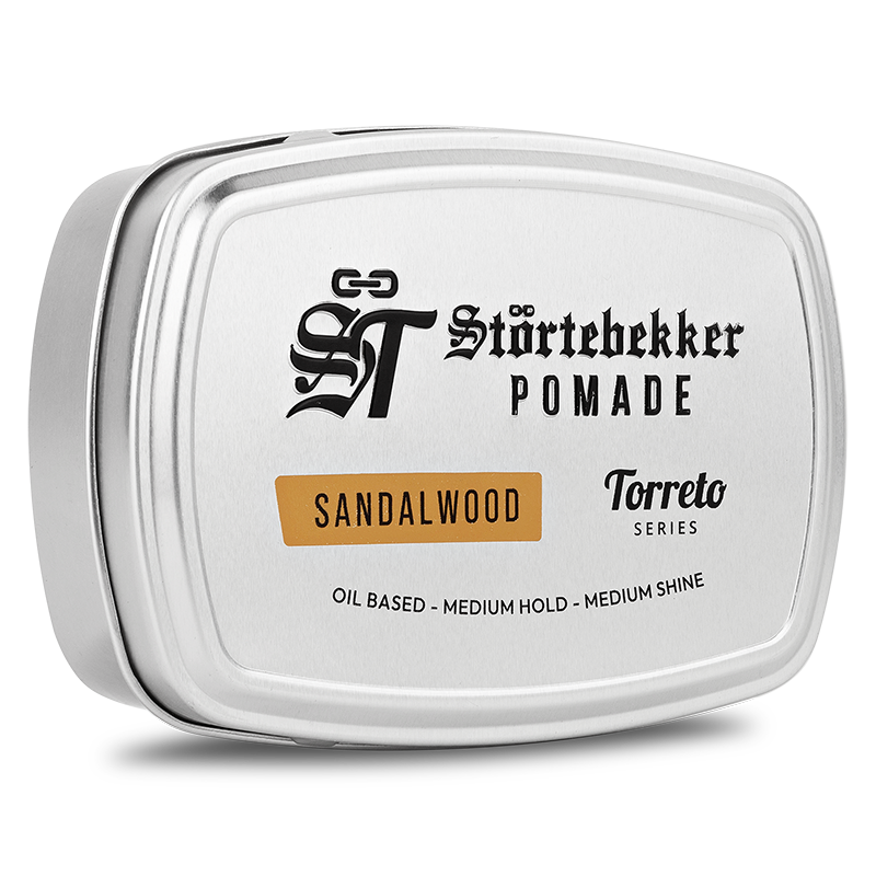 Störtebekker Pomade Ölbasiert 'Torreto Series' Sandelholz 125ml
