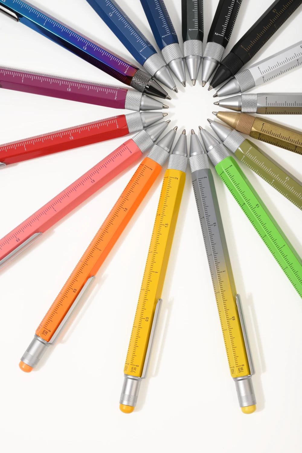 TROIKA Multitasking-Kugelschreiber CONSTRUCTION grün